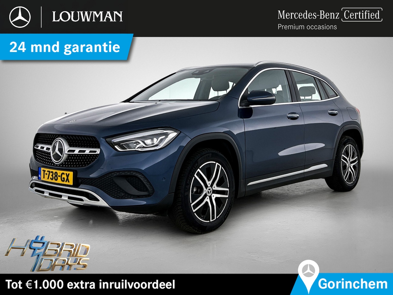 Mercedes-Benz GLA-Klasse - 200 4MATIC Luxury Line Trekhaak | 4Matic | Ledkoplampen | Memory Linker Voorstoel | Achter - AutoWereld.nl