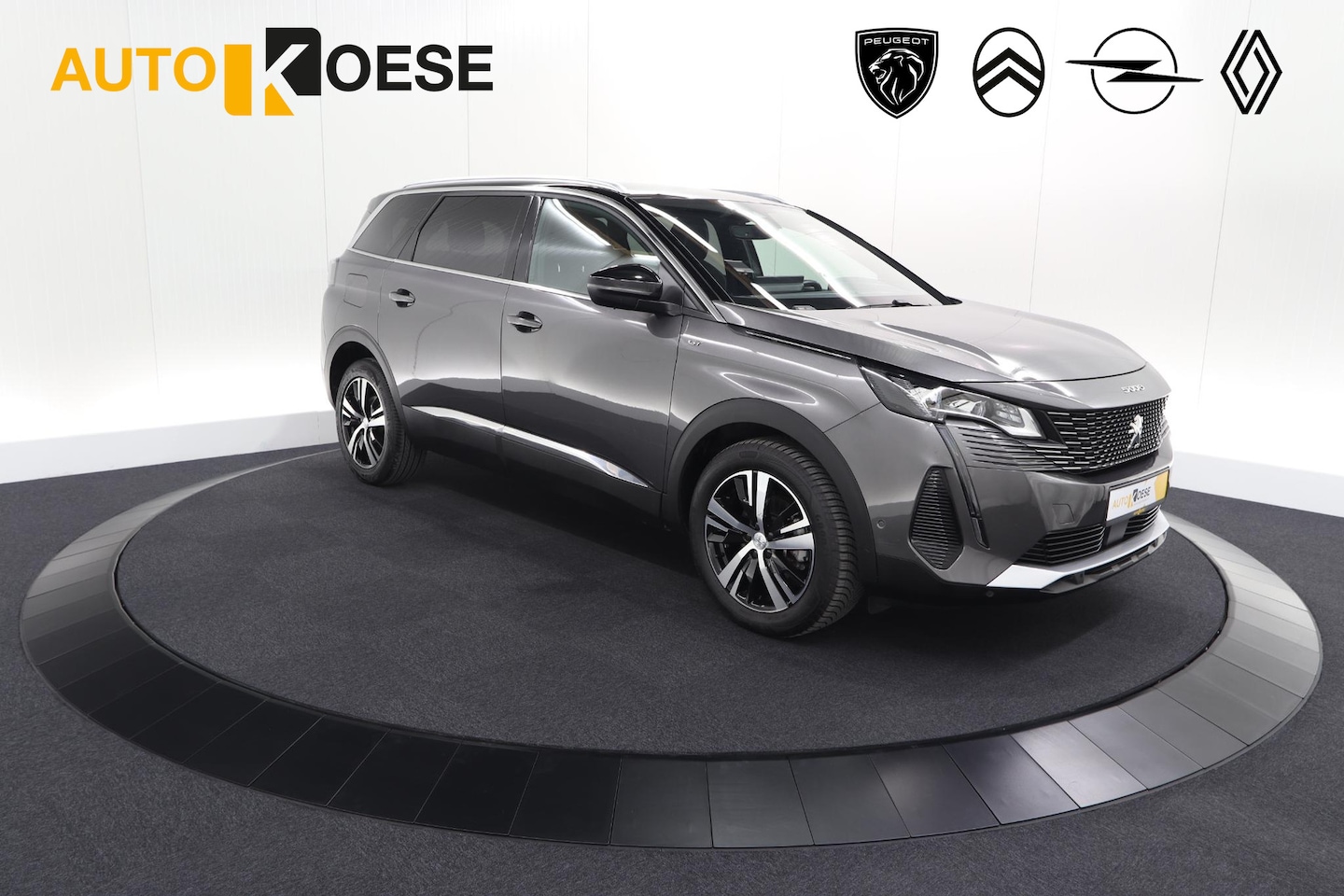 Peugeot 5008 - PureTech 130 EAT8 GT | Camera | Dodehoekdetectie | Apdaptieve Cruise Control | Apple Carpl - AutoWereld.nl