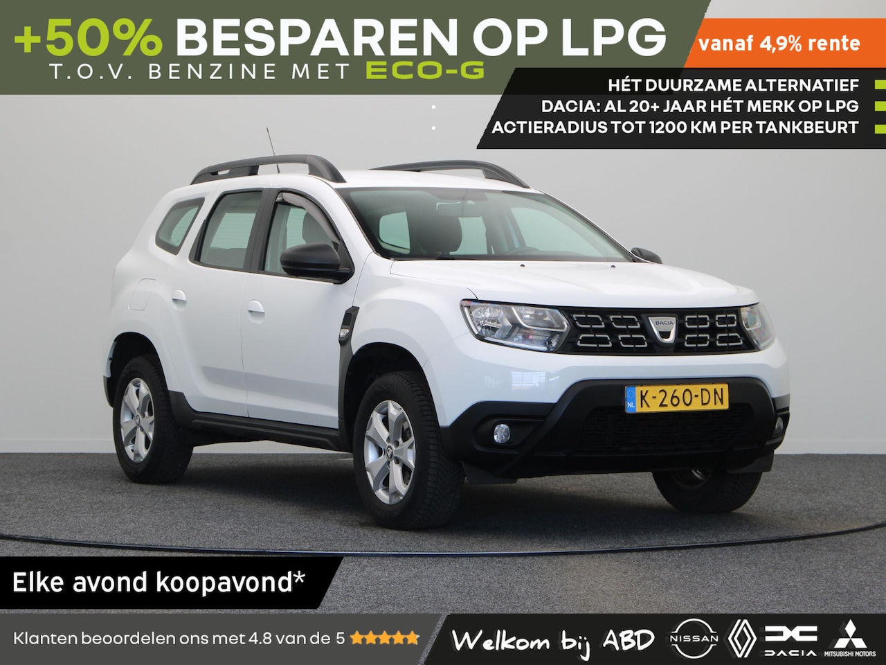Dacia Duster - TCe 100pk Bi-Fuel Comfort | LPG G3 | Zeer voordelig tanken | ABD Dealer onderhouden | Trek - AutoWereld.nl