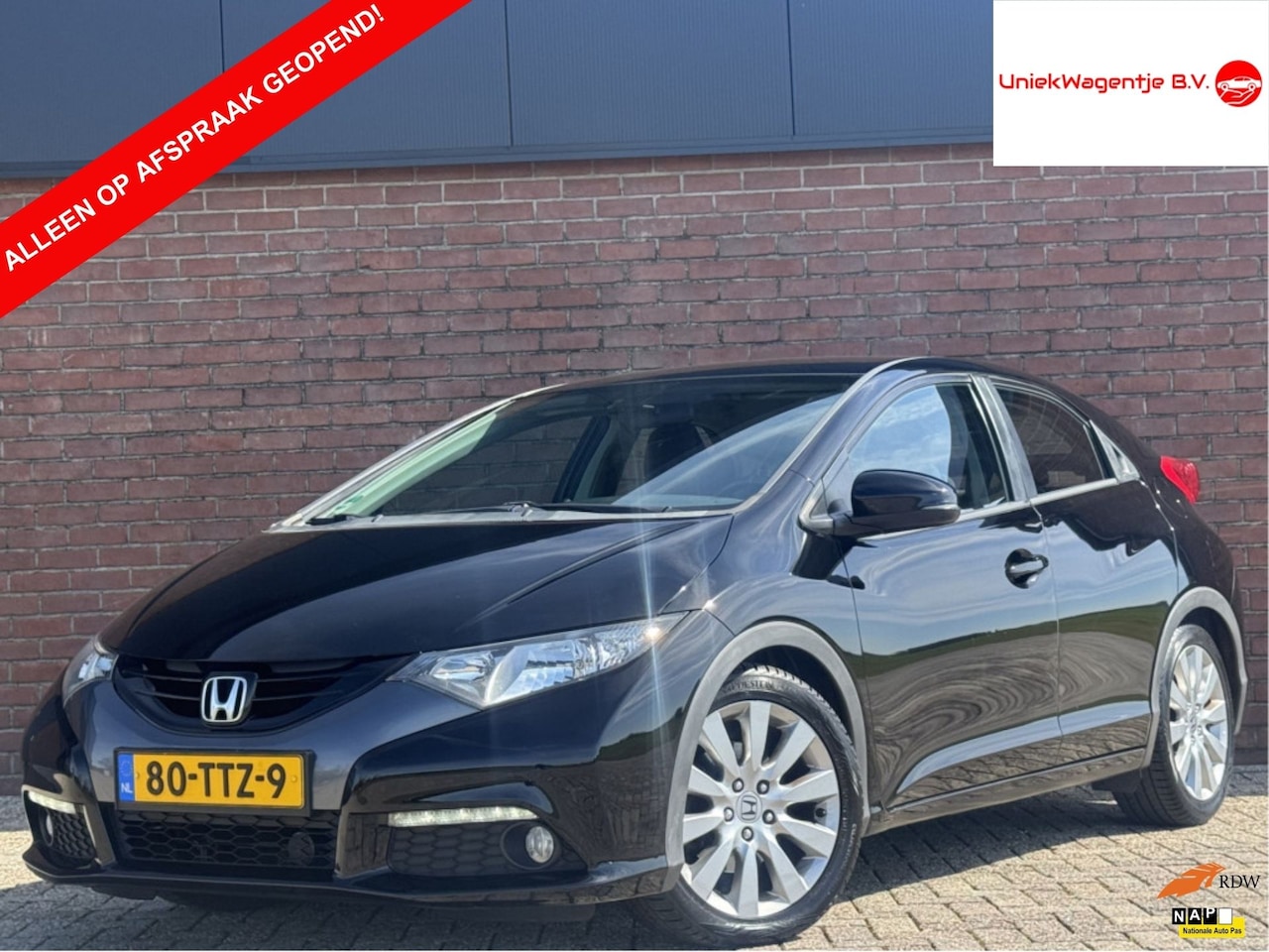 Honda Civic - 1.4 SPORT | NL-AUTO! | NAVI! | CRUISE! - AutoWereld.nl