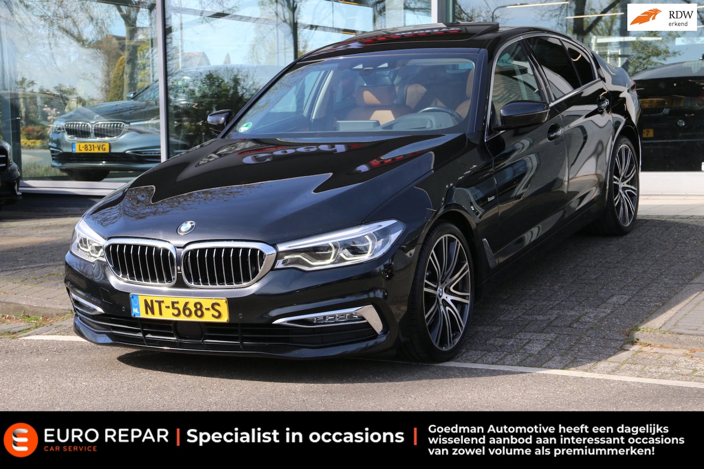 BMW 5-serie - 530d High Executive LEDER CAMERA VOL! - AutoWereld.nl