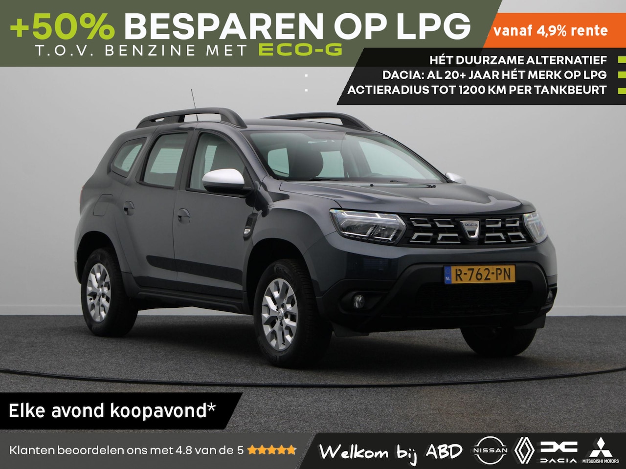 Dacia Duster - 100pk TCe Bi-Fuel Comfort | Voordelig LPG Tanken | Trekhaak | Apple Carplay & Android Auto - AutoWereld.nl