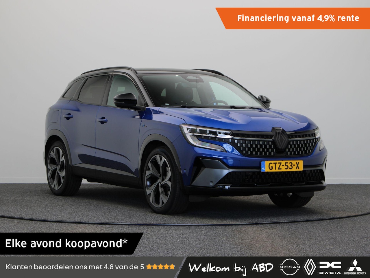 Renault Austral - Mild Hybrid 160pk Techno Esprit Alpine | Trekhaak | 1800kg geremd | Elektrisch bedienbare - AutoWereld.nl