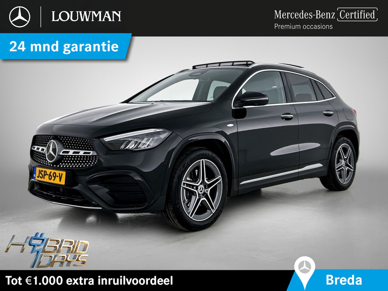 Mercedes-Benz GLA-Klasse - 250 e AMG Plug-In Hybride | Trekhaak | AMG Line | Panoramadak | Parkeerpakket met 360°-cam - AutoWereld.nl