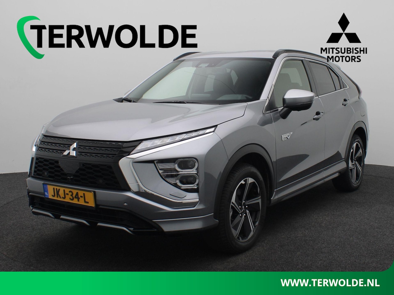 Mitsubishi Eclipse Cross - 2.4 PHEV 4WD Select | Adapt. Cruise | Half Leder / Alcantara | Stoelverw. voor + achter | - AutoWereld.nl
