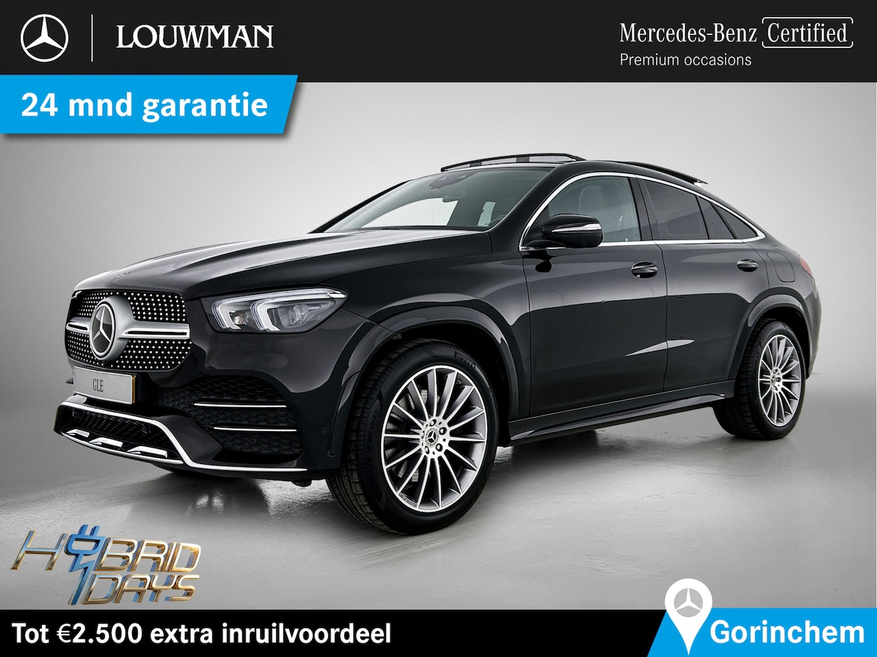 Mercedes-Benz GLE-Klasse - 350 e 4MATIC Premium AMG Styling | Panoramadak | Sfeerverlichting MB-paasweekend - AutoWereld.nl