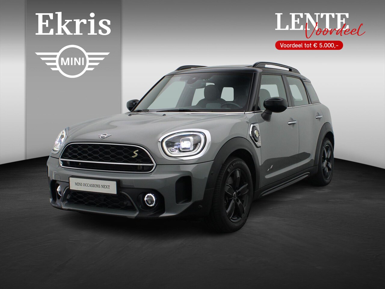 MINI Countryman - Cooper S E ALL4 Comfort Pack + Glazen panoramadak + Achteruitrijcamera + Park Assistant + - AutoWereld.nl
