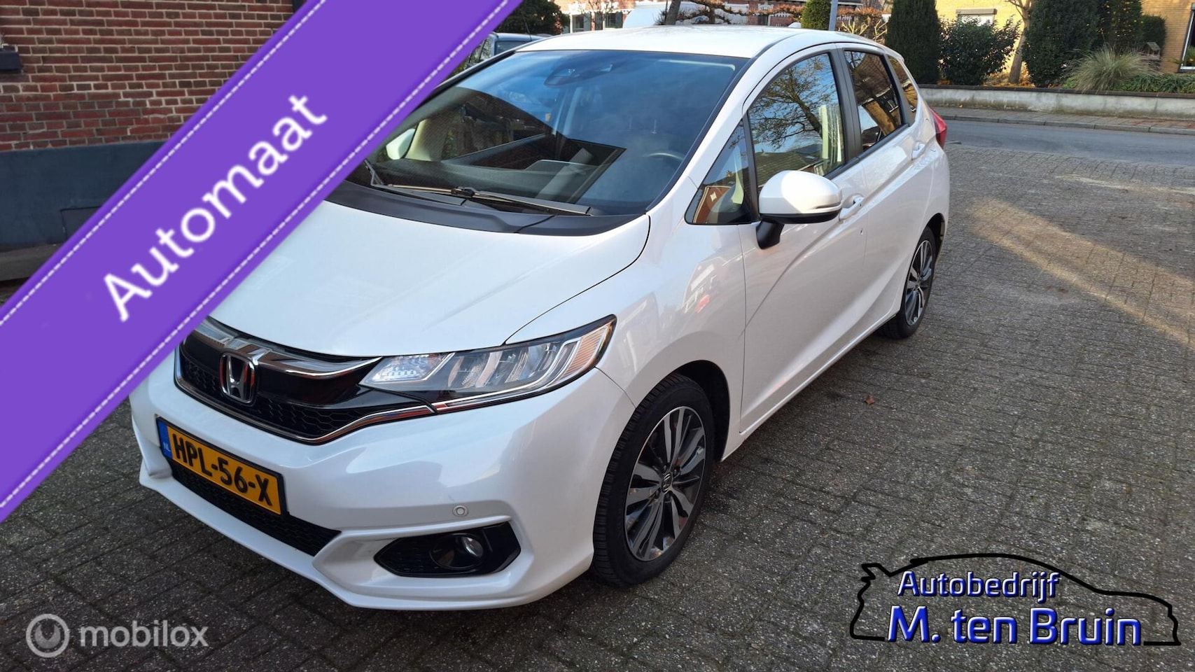 Honda Jazz - 1.3 i-VTEC Elegance AUT/Clima/Cruise/NAVI/CAMERA - AutoWereld.nl