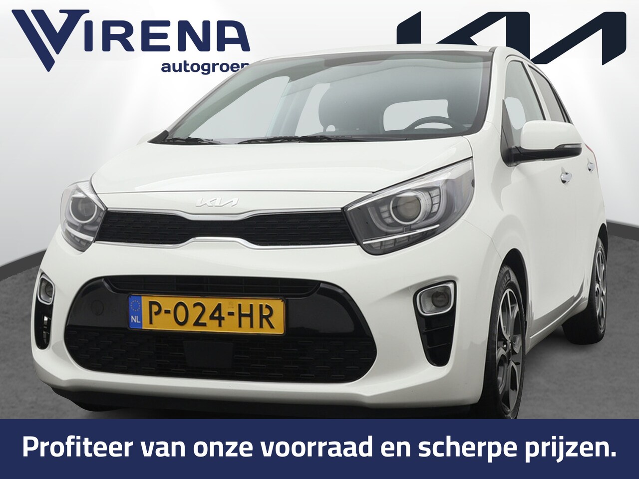 Kia Picanto - 1.0 DPi DynamicPlusLine - Navigatie - LM-Velgen 15" - Climate Control - Cruise Control - A - AutoWereld.nl