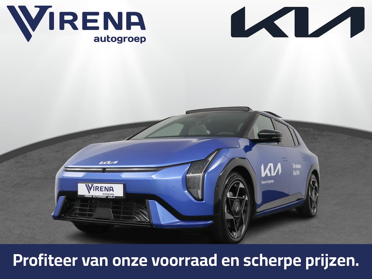 Kia EV4 - Hatchback GT-PlusLine 81.4 kWh - DEMO - Head-up Display - 360 Camera - Stoelverwarming/ven - AutoWereld.nl