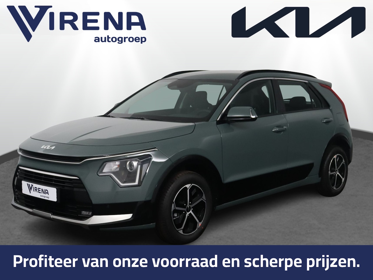 Kia Niro - 1.6 GDi Hybrid DynamicLine - Prijs incl. inruilpremie - Cruise control - Navigatie - Camer - AutoWereld.nl