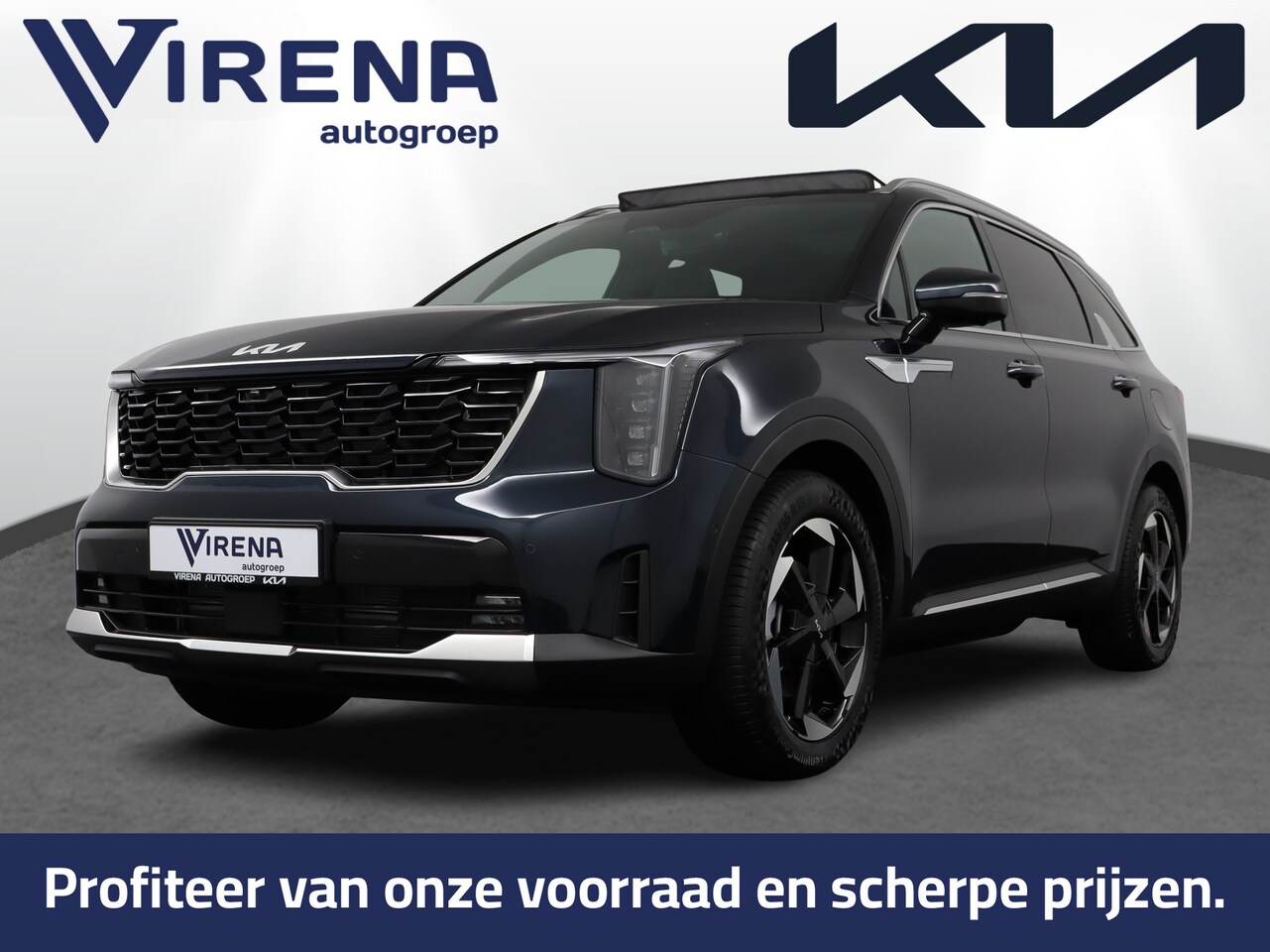 Kia Sorento - 1.6 T-GDi Plug-in Hybrid 4WD ExecutiveLine 7p. - Stoel/Stuurverwarming - 1700kg trekgewich - AutoWereld.nl