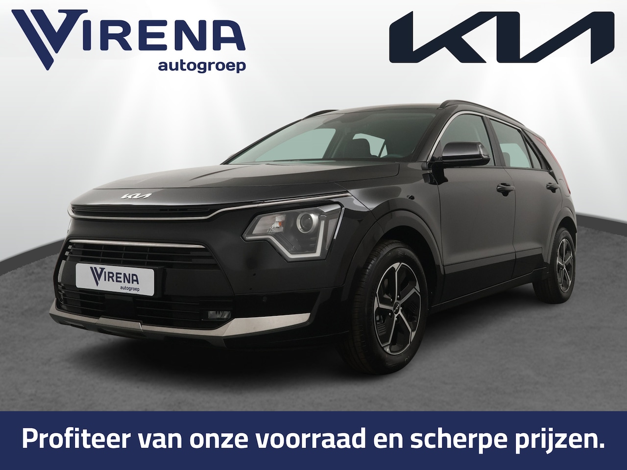 Kia Niro - 1.6 GDi Hybrid DynamicLine - Prijs incl. inruilpremie - Adaptieve cruise control - Navigat - AutoWereld.nl