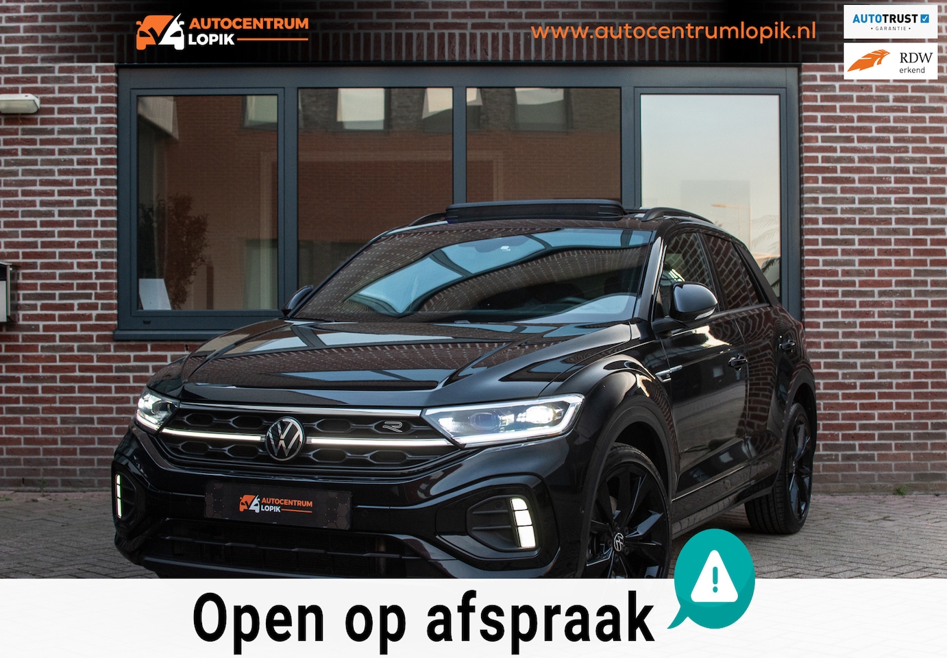 Volkswagen T-Roc - 1.5 TSI 3 x R-Line Black Editon *IQ Matrix Light*Beats*Keyless* - AutoWereld.nl