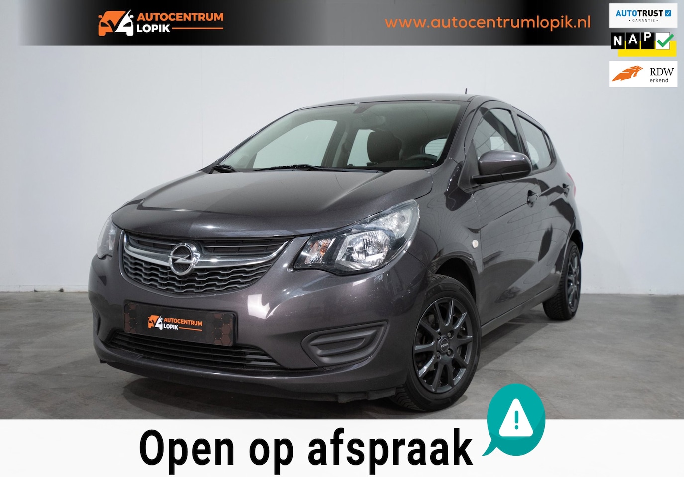 Opel Karl - 1.0 ecoFLEX Edition NAP*Cruise Control*LM velgen - AutoWereld.nl