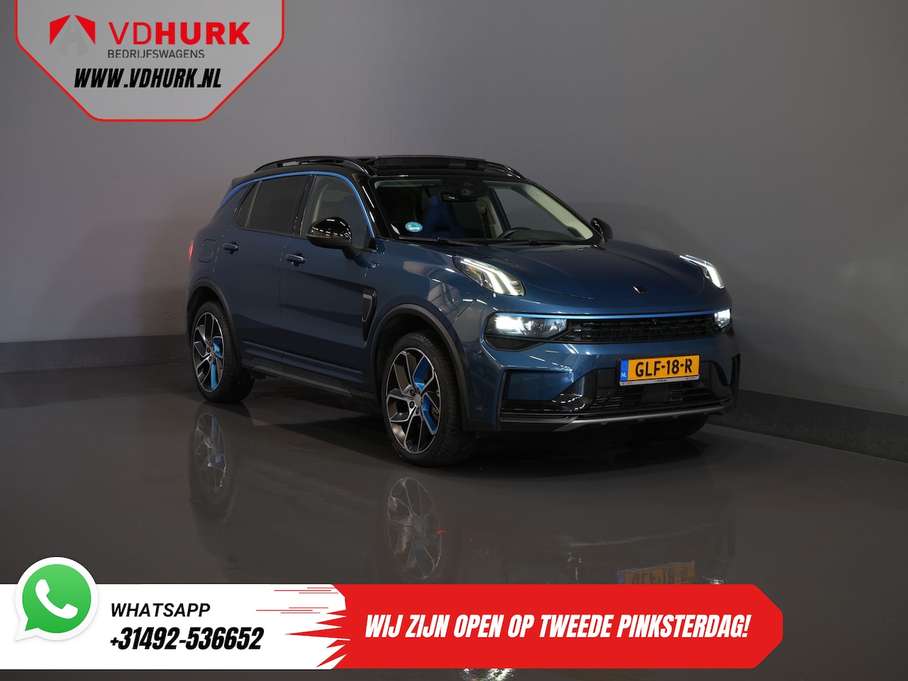 Lynk & Co 01 - Pano/ LED/ Adapt.Cruise/ Elek.klep/ Memory/ Keyless/ Carplay/ Navi/ Stoelverw./ Climate/ 2 - AutoWereld.nl
