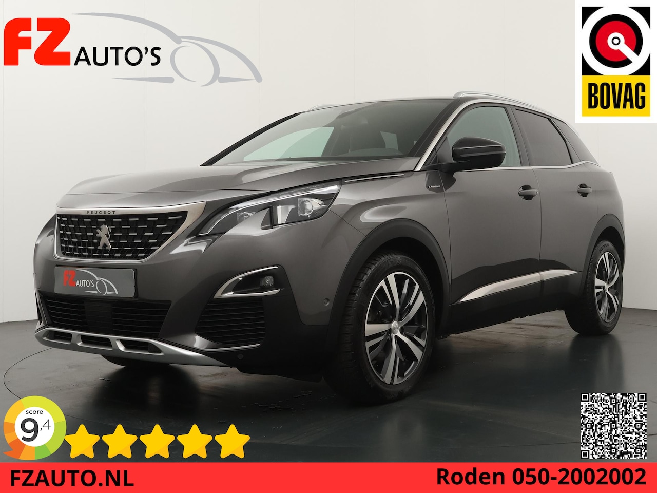 Peugeot 3008 - 1.6 e-THP 165pk GT Line - Automaat - Parkeersensoren V+A - Navigatie - Cruise Controle - T - AutoWereld.nl