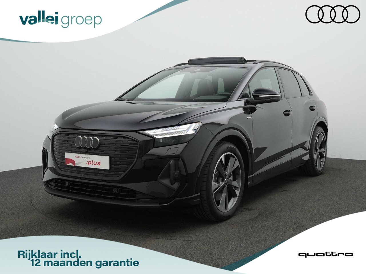 Audi Q4 e-tron - 45 Quattro S Edition 82 kWh 286 pk / S-Line | Panoramadak | Matrix LED | Stoelverwarming | - AutoWereld.nl