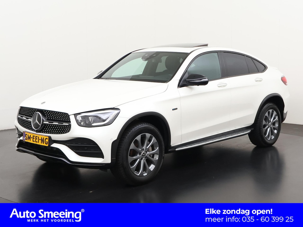 Mercedes-Benz GLC-klasse Coupé - 300e 4MATIC AMG Night | Schuifdak | Trekhaak | Memory Stoel | Zondag Open! - AutoWereld.nl