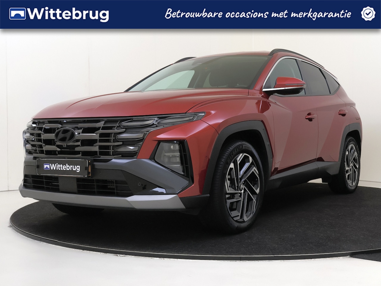 Hyundai Tucson - 1.6 T-GDI PHEV Premium | Leder | Stoel Koeling en Verwarming | Camera | Carplay | - AutoWereld.nl