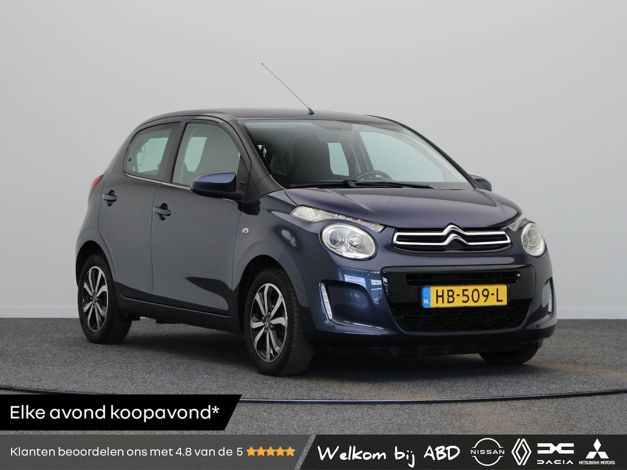 Citroën C1 - 1.0 VTi Shine | Bluetooth | Airco | Centrale vergrendeling | Achteruitrijcamera | Automaat - AutoWereld.nl