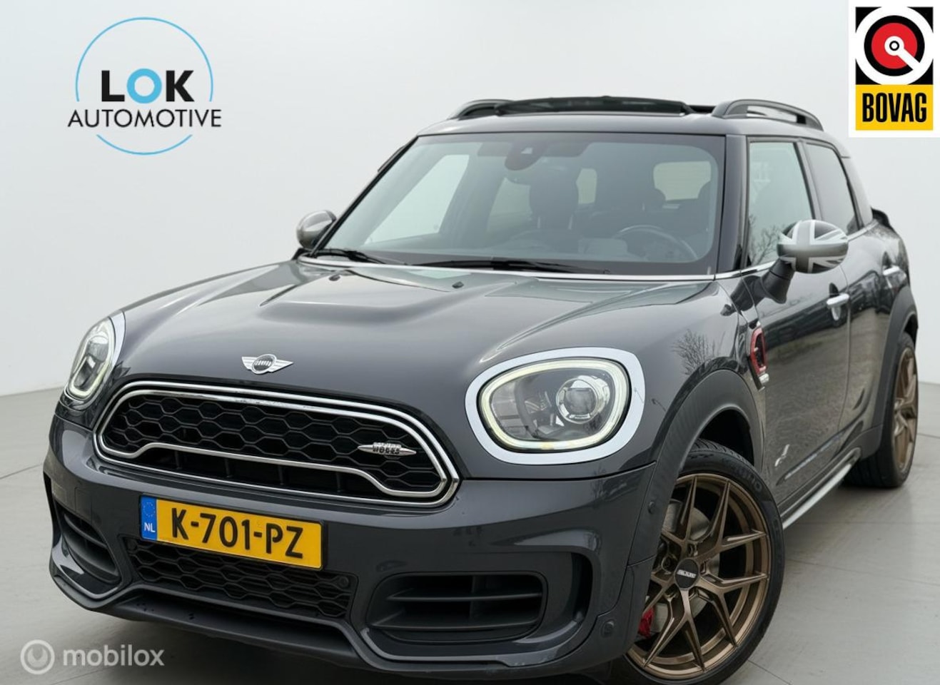 MINI Countryman - 2.0 John Cooper Works ALL4 PANO|LEDER|CAMERA| - AutoWereld.nl