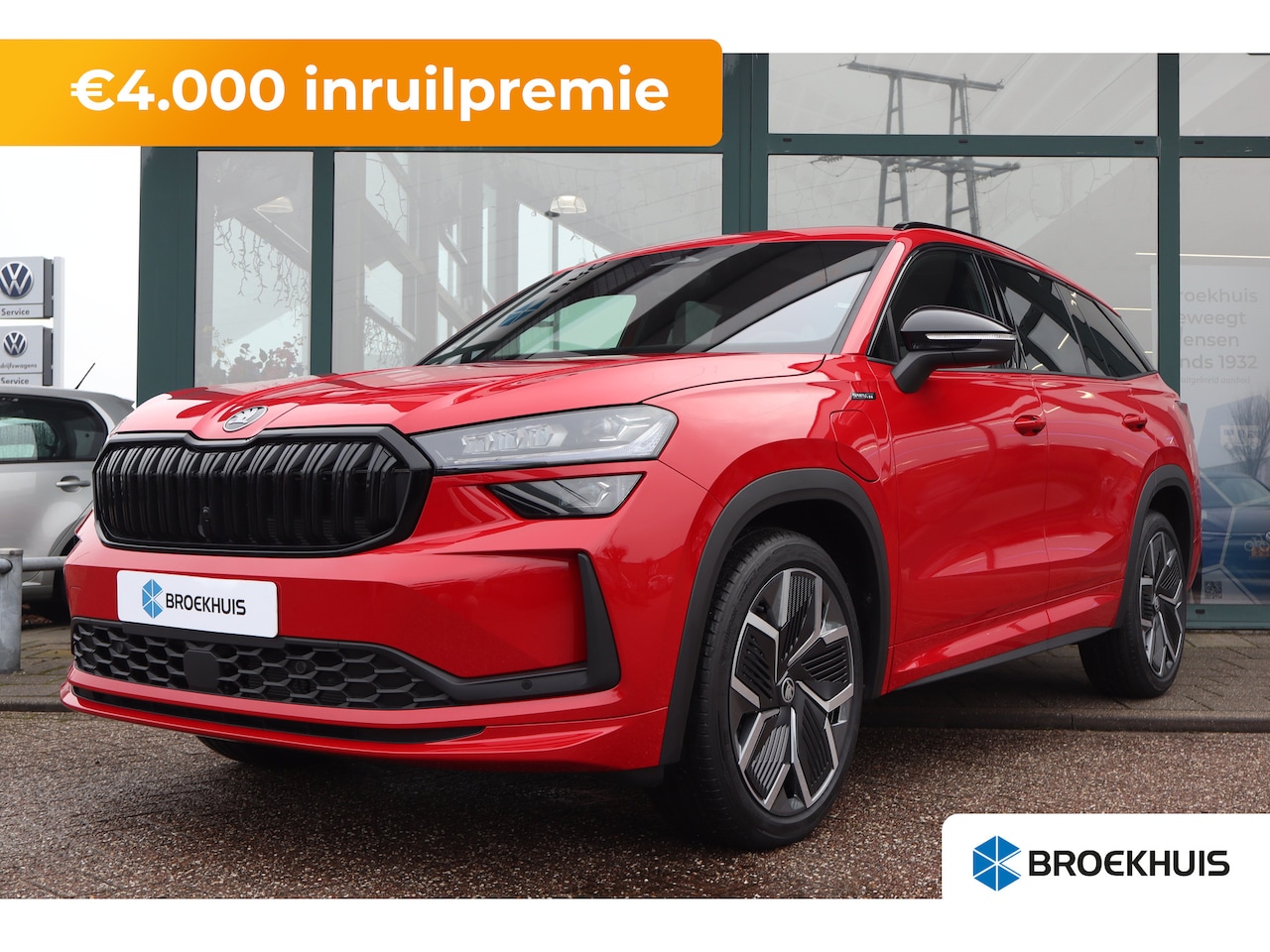 Skoda Kodiaq - Sportline Business Exclusief €4000 inruilvoordeel | Prijs inclusief inruilvoordeel is €53. - AutoWereld.nl