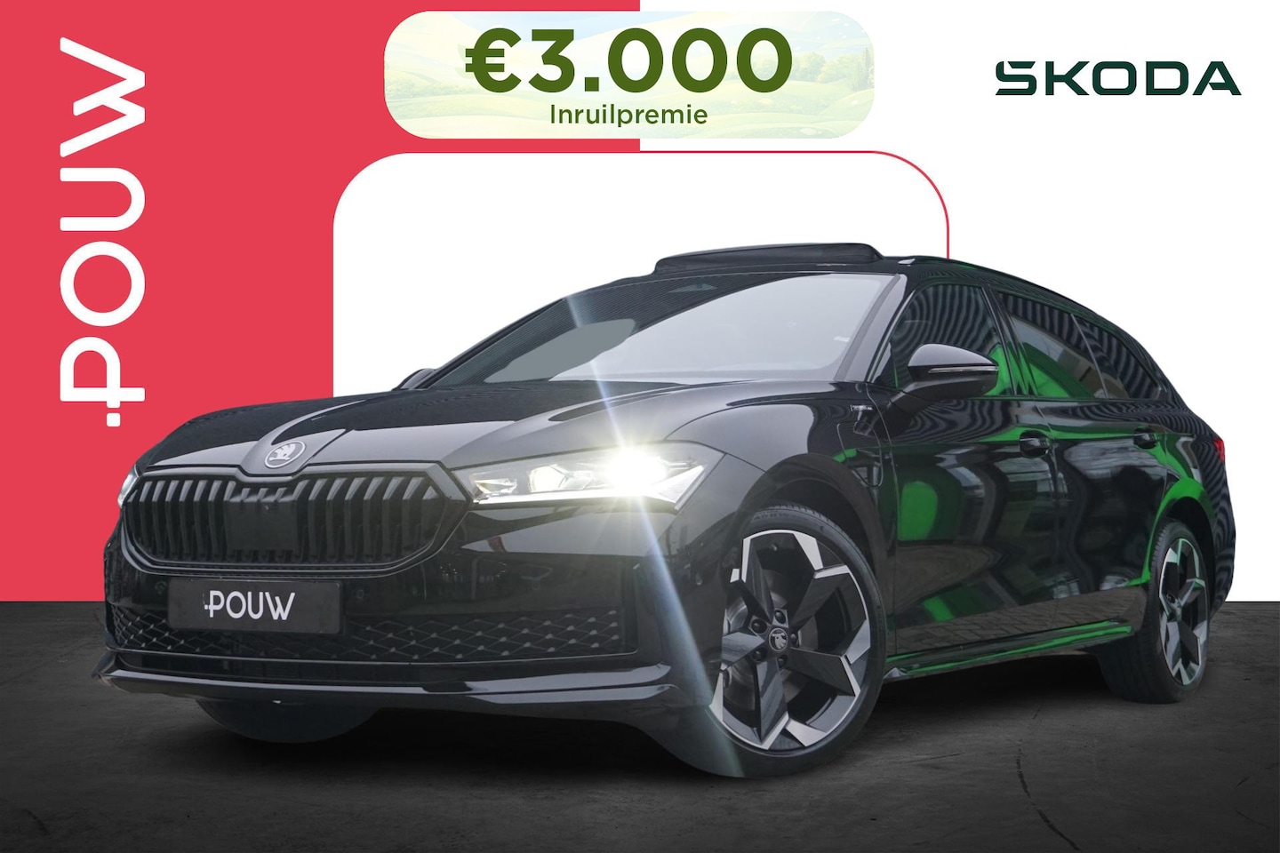 Skoda Superb Combi - 1.5 TSI 204pk PHEV Sportline Business | 19" Velgen | Trekhaak Wegklapbaar - AutoWereld.nl