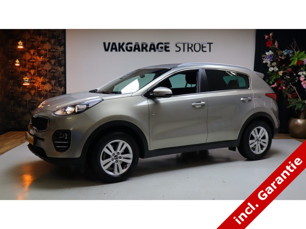 Kia Sportage - 1.6 GDI DynamicL | navi | led | cam | voll dealer oh | jaarbeurt - AutoWereld.nl