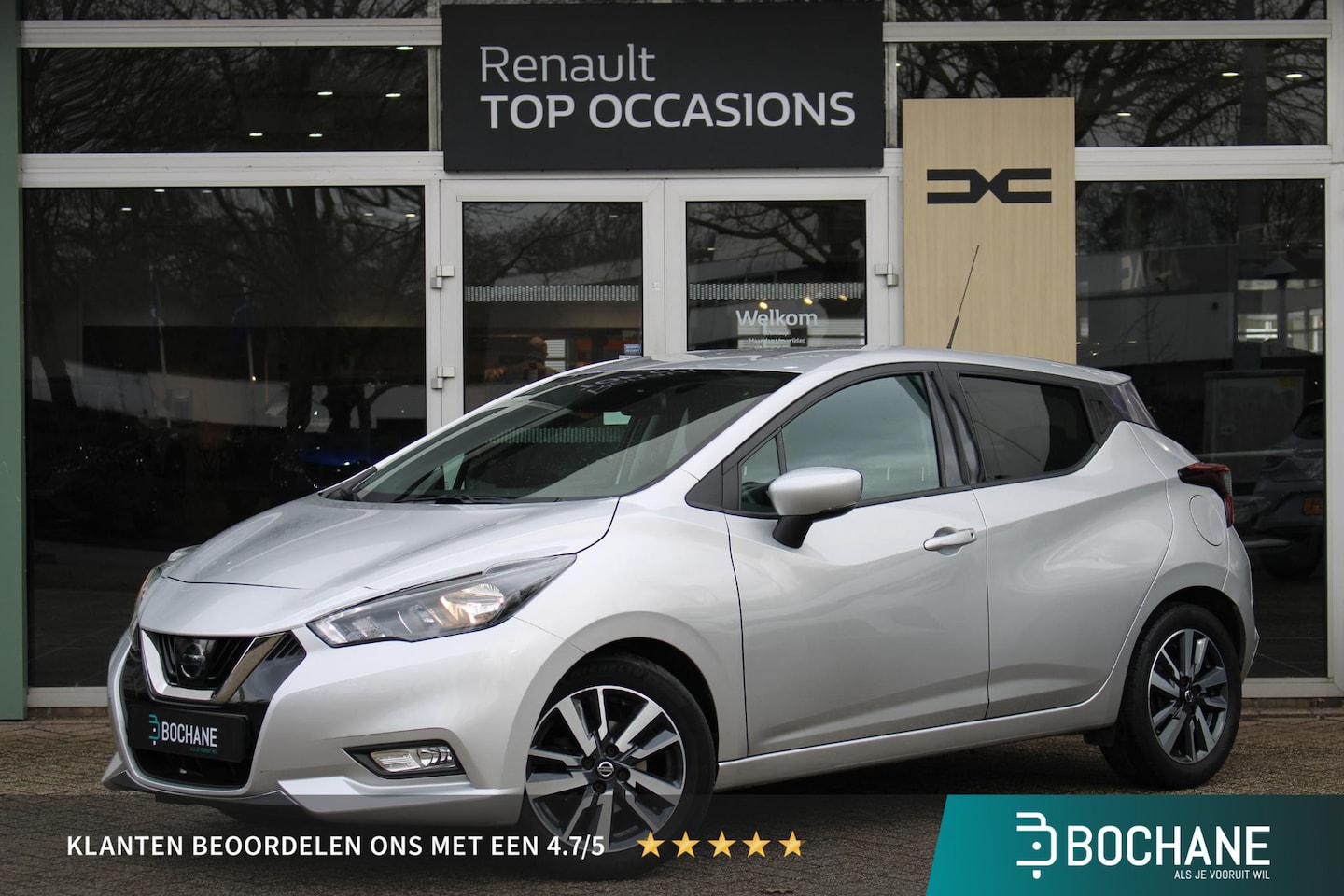 Nissan Micra - 1.0 IG-T N-Connecta Cruise Control | Airco | Achteruitrijcamera | Navigatiesysteem | Parke - AutoWereld.nl