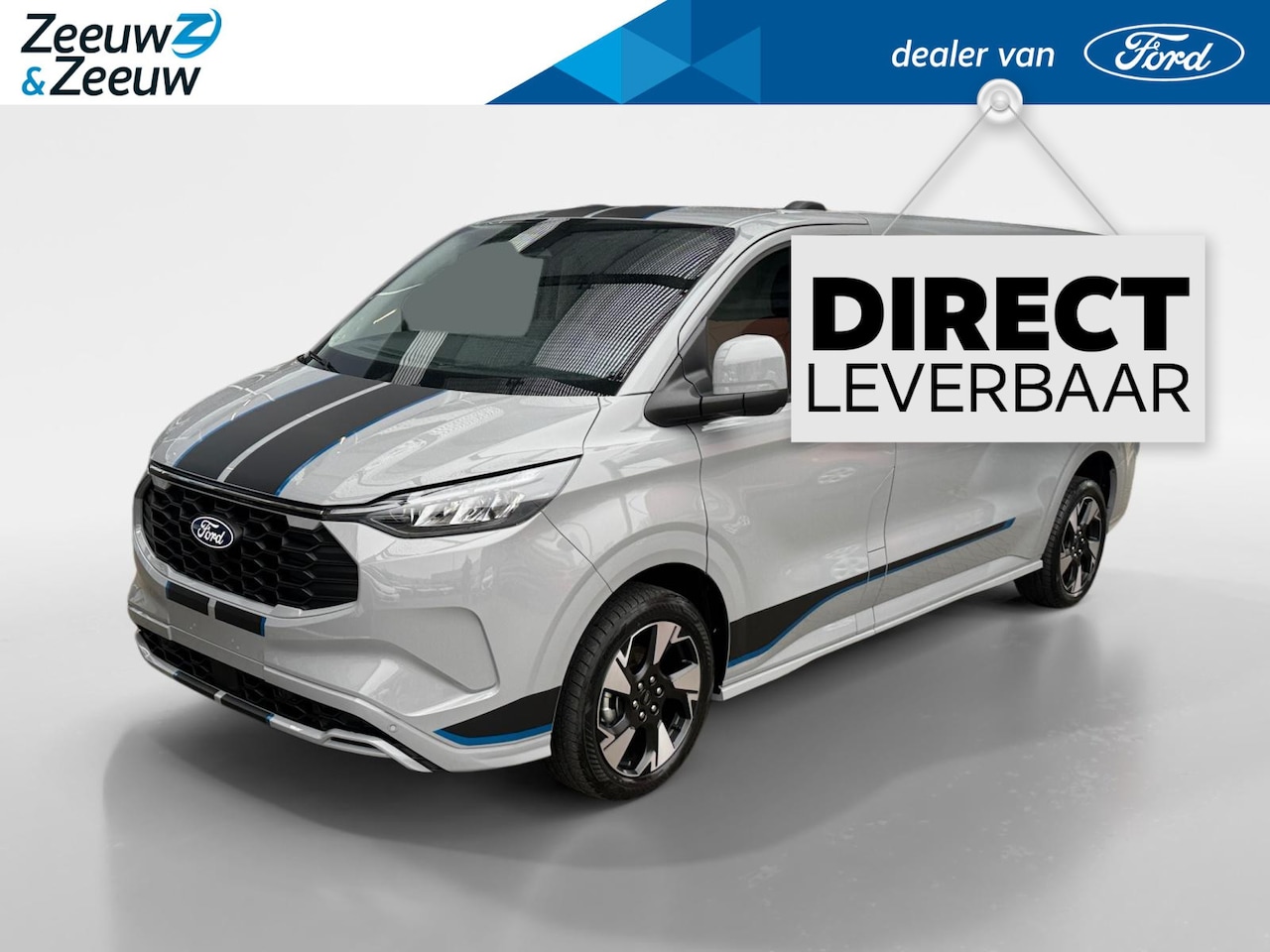 Ford Transit Custom - 320 2.5 PHEV L2H1 Sport | Uit Voorraad Leverbaar | Financiering met 0,99& Rente | Prijs Ex - AutoWereld.nl