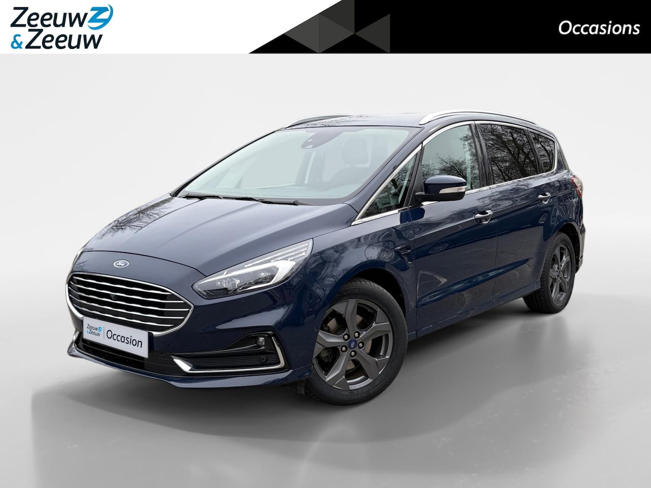 Ford S-Max - Titanium 7pers. Hybrid Automaat | Adaptieve Cruise Control | BLIS | Camera | Privacy Glass - AutoWereld.nl