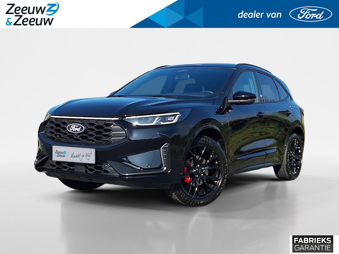 Ford Kuga - 2.5 PHEV ST-Line X | Black Pack | Winterpack | Matrix Ledkoplampen | El. Trekhaak | 360Cam - AutoWereld.nl