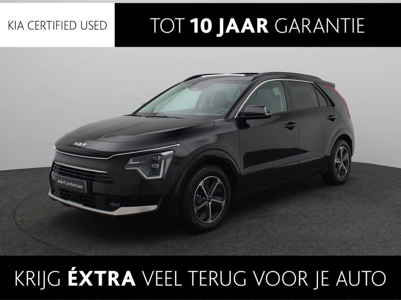 Kia Niro - 1.6 GDi Hybrid DynamicPlusLine | Head-Up | Stoel/Stuurverwarming | Schuif/kanteldak | Lede - AutoWereld.nl