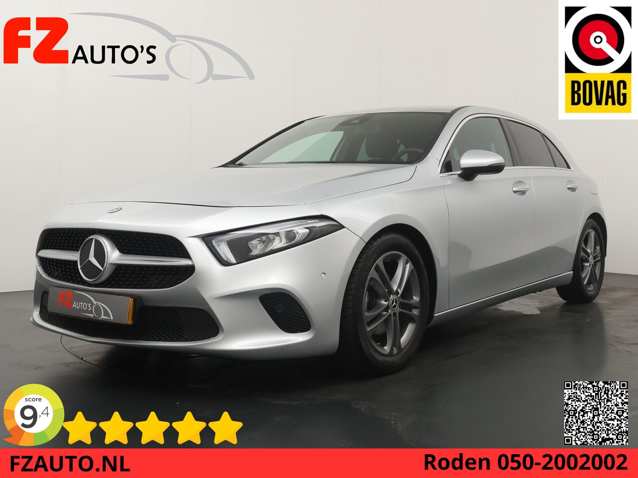 Mercedes-Benz A-klasse - 180 Business Solution AMG - Navigatie - Camera - Stoelverwarming - LED koplampen - AutoWereld.nl