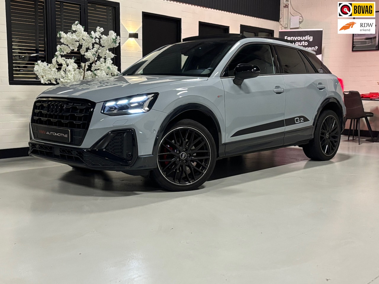 Audi Q2 - 35 TFSI S Line |Pano|B&O|Leder|Cam|Sfeer|ACC|Matrix| - AutoWereld.nl