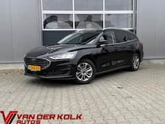 Ford Focus Wagon - 1.0 EcoBoost Hybrid Titanium FaceLift | CarPlay | Navigatie | Cruise | LED | Climate