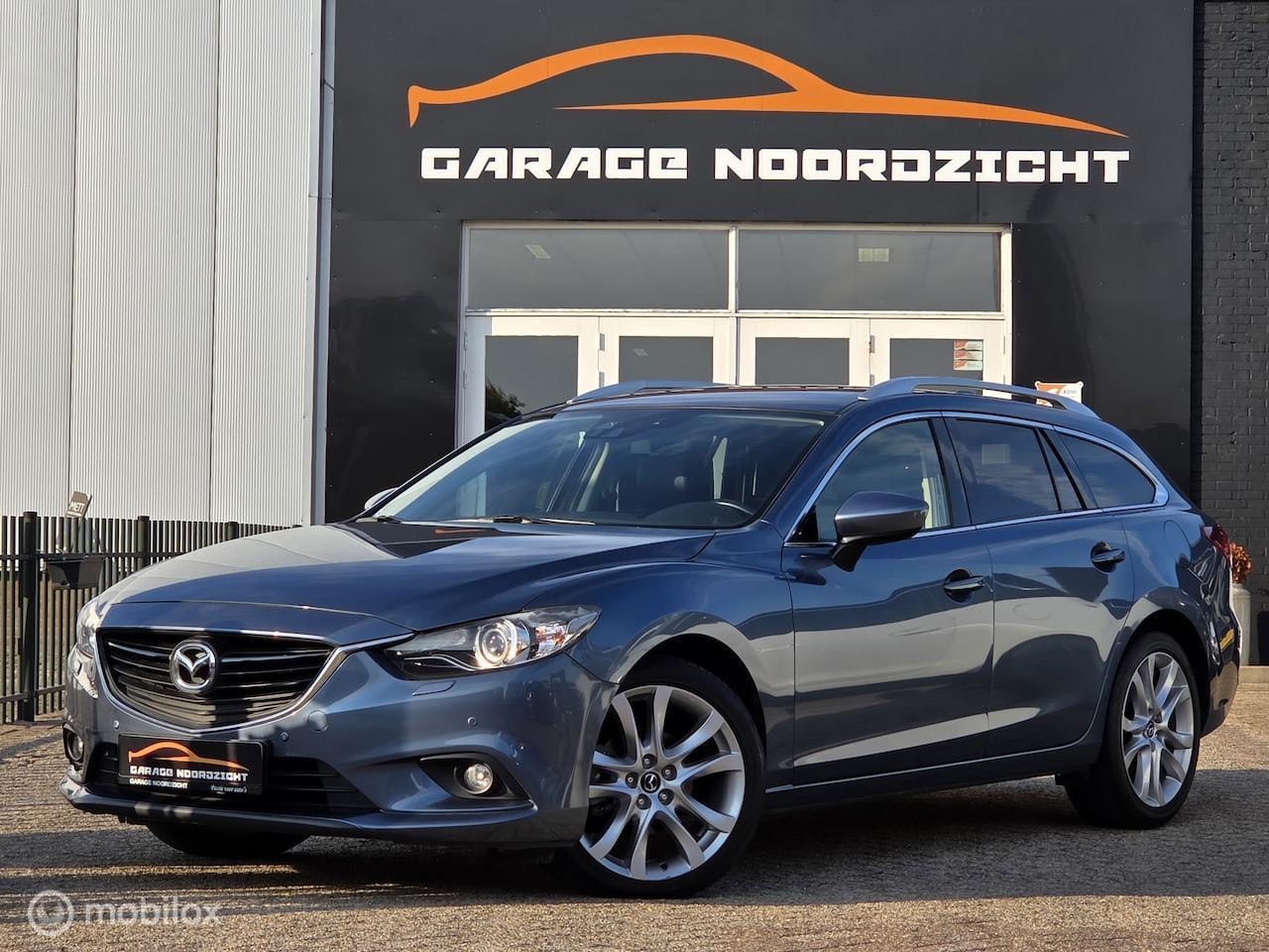 Mazda 6 Sportbreak - 2.5 SkyActiv-G 192 GT-M XENON|NAVIGATIE|AUTOMAAT|LEDER|CRUISE CONTROL|GETINT GLAS|19 INCH| - AutoWereld.nl