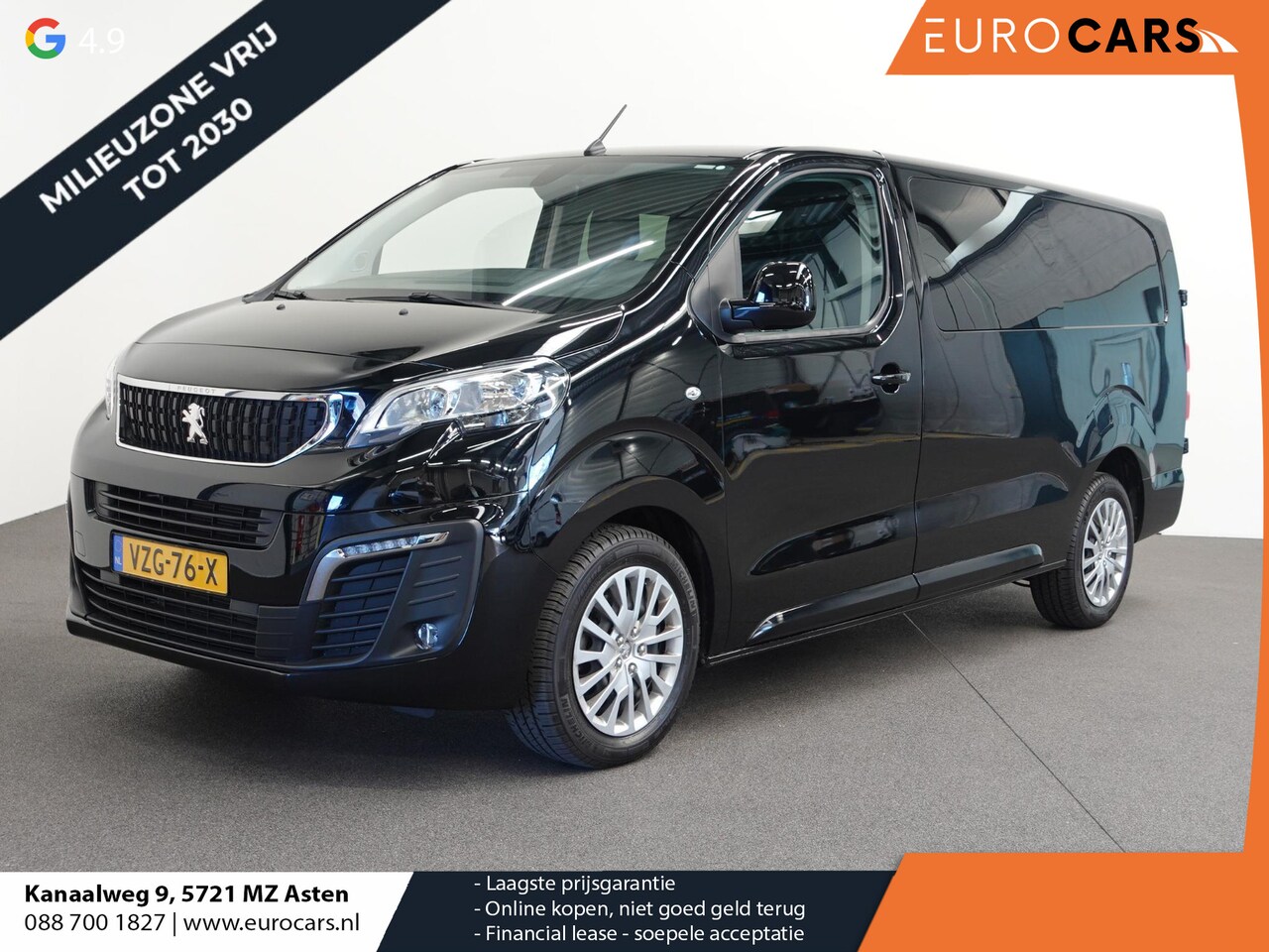Peugeot Expert - 2.0 Hdi 180PK Peugeot Expert 2.0 Hdi Automaat Dubbele Cabine Navigatie Parkeersensoren Cli - AutoWereld.nl