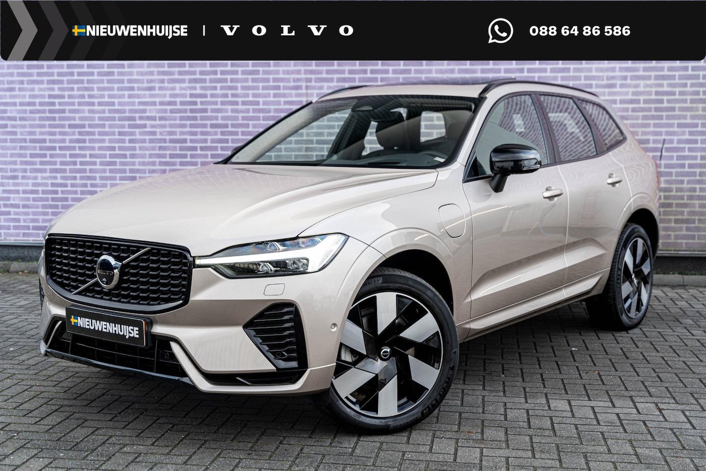 Volvo XC60 - T6 Plug-in hybrid AWD Ultimate Dark | Bowers & Wilkins Audio | Luchtvering | Trekhaak | St - AutoWereld.nl