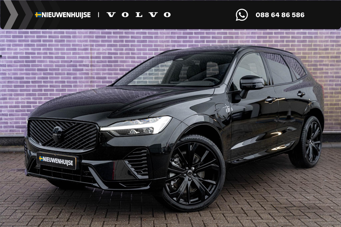 Volvo XC60 - 2.0 T8 Plug-in hybrid AWD Plus Black Edition | PHEV | Panoramadak | Achteruitrijcamera | H - AutoWereld.nl