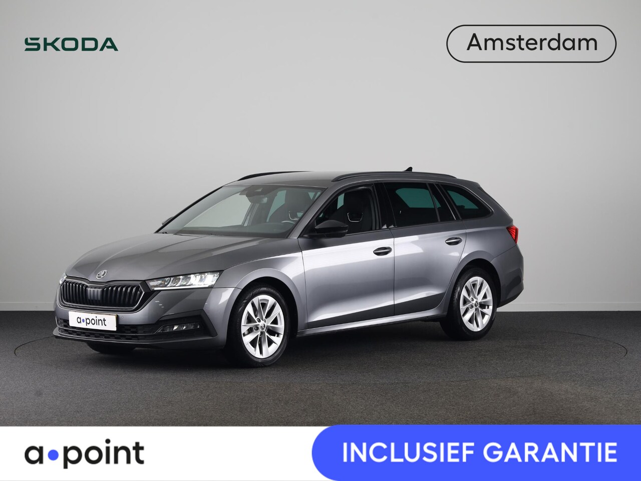 Skoda Octavia Combi - 1.5 e-TSI Sport Business 150pk DSG | Parkeersensoren voor en achter | Navigatie | Sportsto - AutoWereld.nl
