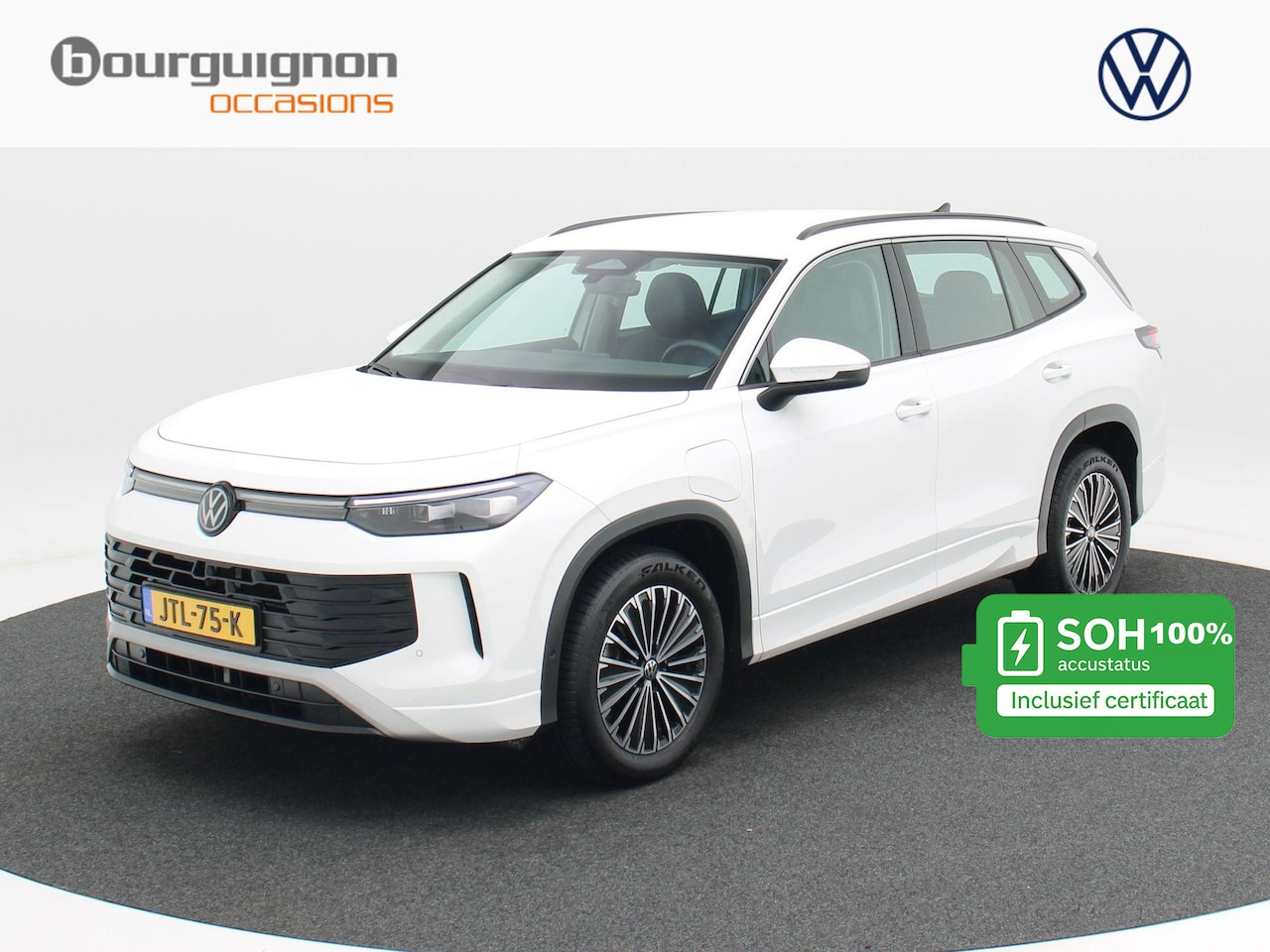 Volkswagen Tayron - 1.5 eHybrid 204 Pk Automaat Life Edition | Adaptive Cruise | Trekhaak | Stoelverwarming | - AutoWereld.nl