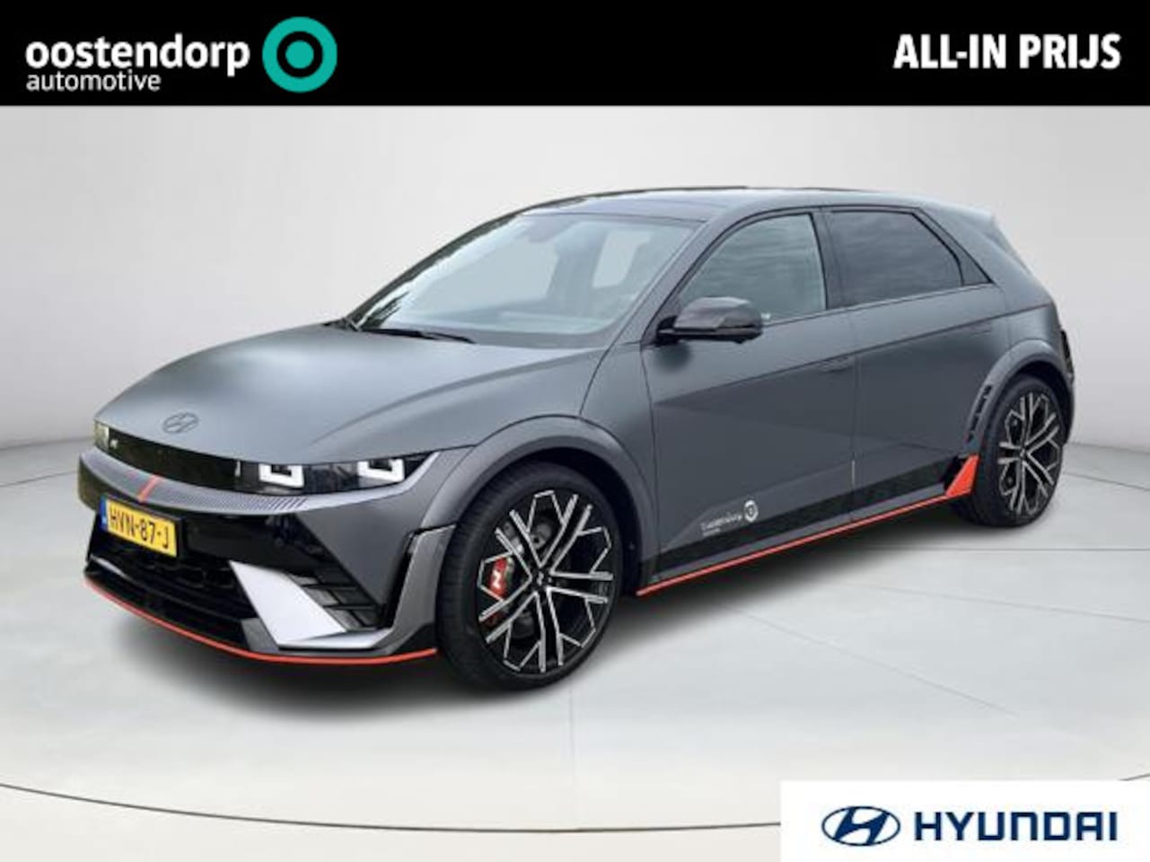 Hyundai IONIQ 5 - N AWD 84 kWh | Panorama dak | Mat grijs | Rijklaarprijs dus GEEN afleverkosten! | - AutoWereld.nl