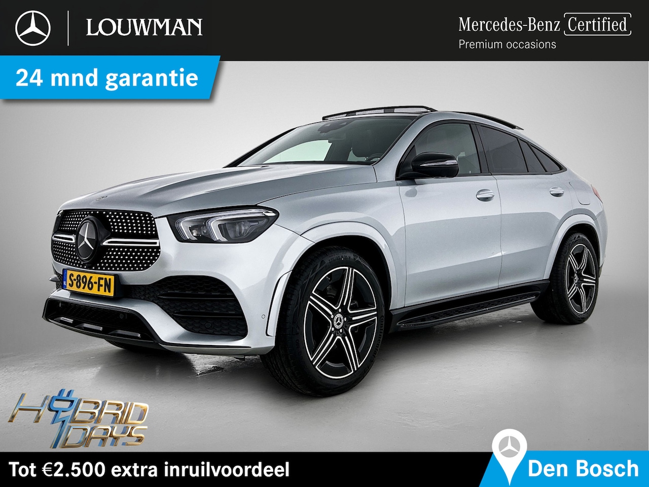 Mercedes-Benz GLE-Klasse Coupé - 350 e 4MATIC Premium Plus | Burmester Sound | AIRMATIC | Panorama Schuifdak | Multibeam LE - AutoWereld.nl