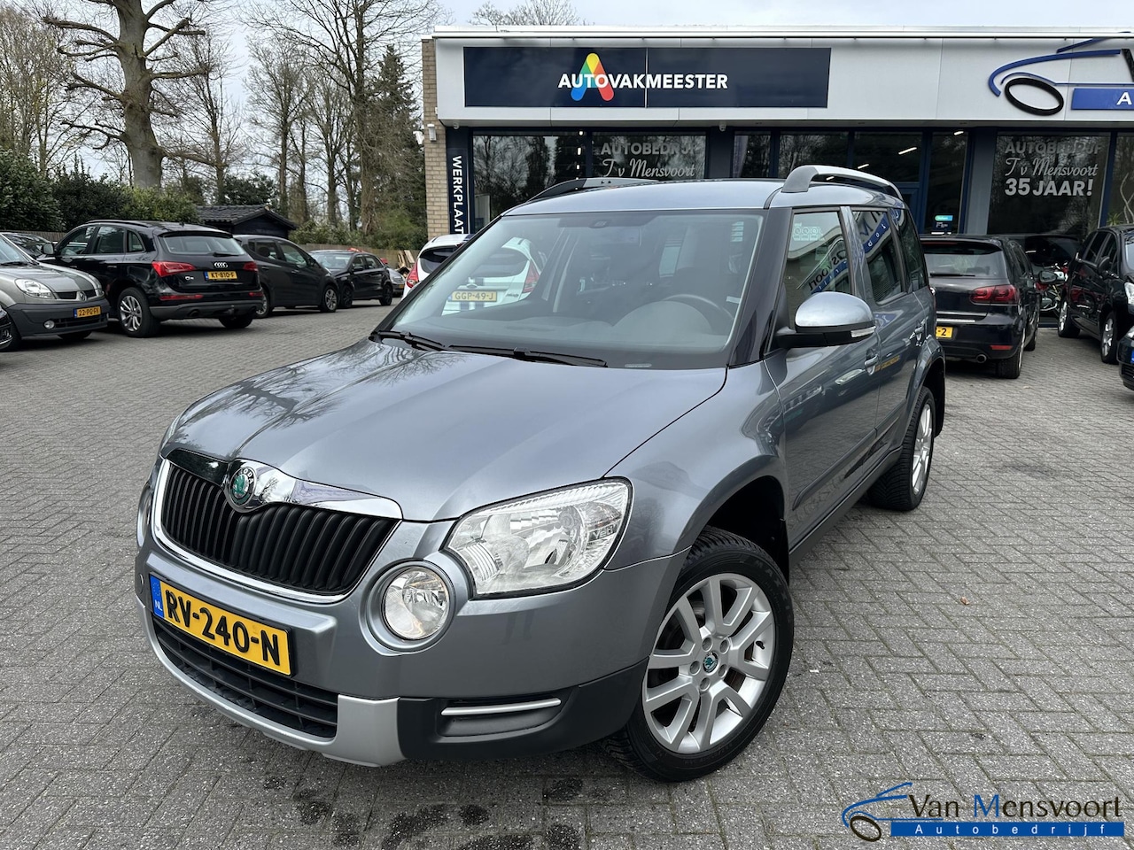 Skoda Yeti - 1.2 TSI Automaat Elegance 2eEig|Navi|Bluetooth|Climate|Cruise|Allseason - AutoWereld.nl