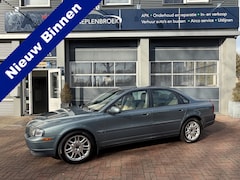 Volvo S80 - 2.4T Dynamic Bj 2003 Automaat, Leer, Navi, 18Inch, Cruise 200PK youngtimer
