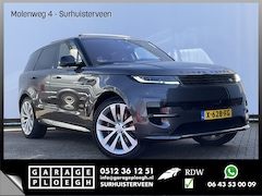 Land Rover Range Rover Sport - 3.0 P440e Dynamic HSE HUD Pano Meridian Memory Leer 360Cam Trekhaak BOMVOL
