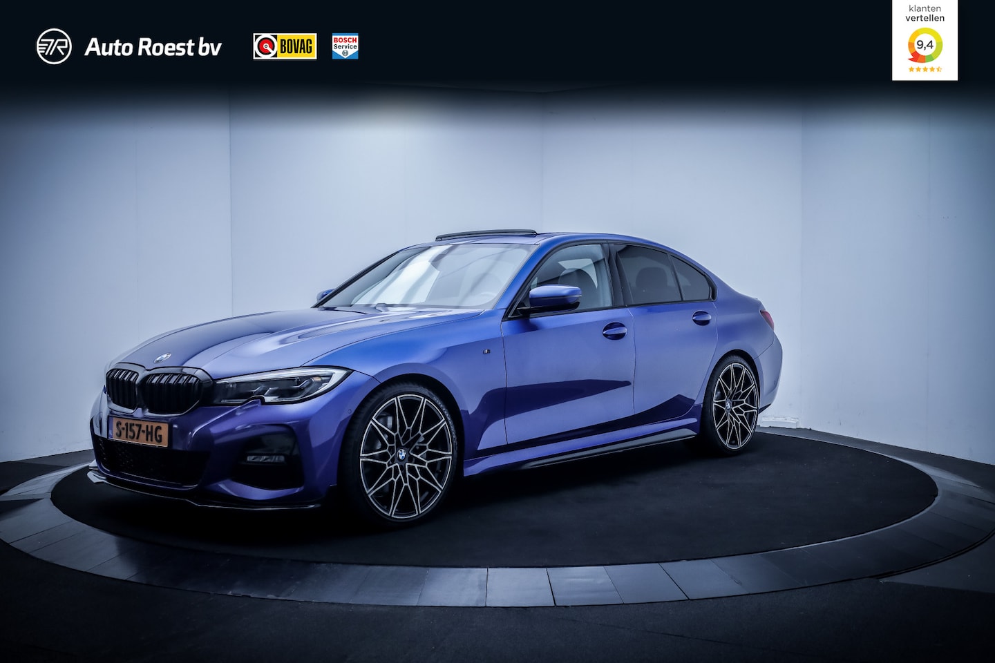 BMW 3-serie - 330iA M-SPORT INNOVATION SCHUIFDAK | LASER LED | MEMORY | LEDER | STOELVERW | CAMERA | CAR - AutoWereld.nl