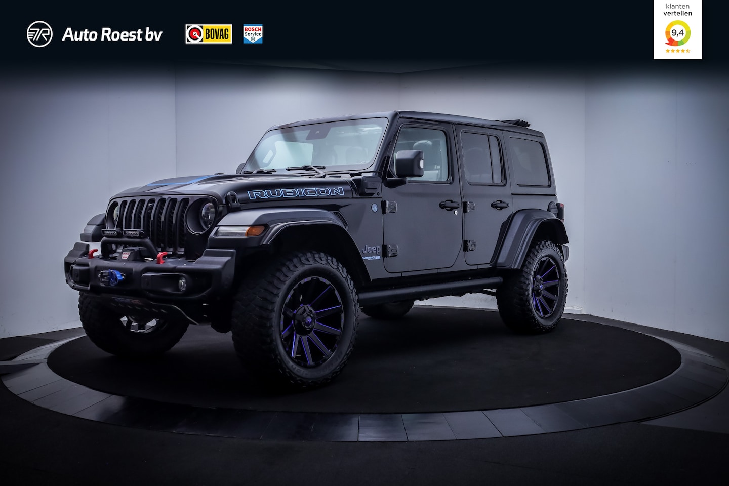 Jeep Wrangler Unlimited - 4xe380 RUBICON SOFTTOP | FULL LED | ACC | LEDER | STUUR+STOELVERW | CAMERA | CARPLAY | AFN - AutoWereld.nl